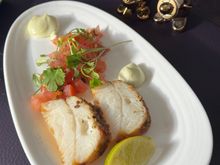This was the Halibut which was also excellent. Little salad with it was fresh and tasty. Halibut itself was Smokey and moist.
