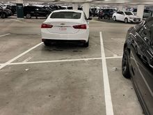 Malibu on ES, and US plated Malibu sitting in PS (maybe it was parked there temporarily for a US one way?) 