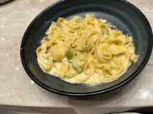 Tagliatelle — basic, but good if you’re in the mood for that. 