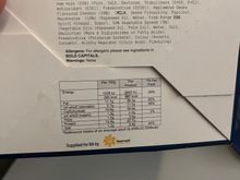 Nutritional information