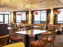 Meadowmont Grill/Breakfast area (note there are seats outside)