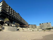 Hotel view from the beach