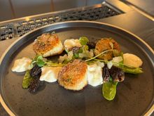 Scallops: really good too!