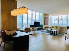 Presidential suite living/dining area 