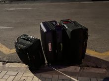 This would be my last flight with two large, heavy bags. Time to leave one at my brother's house. 