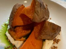 Mum made the same taco choices but had a side of the sweet potato 