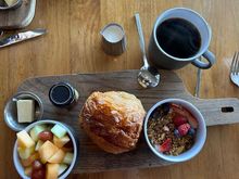 Day 2 Platinum breakfast (note that the bread changed, they give you whatever they have available)