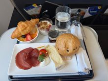 Charcuterie Plate- Band 3/4 Breakfast LHR outbound. Hate plane breakfast so always go for whatever the cold plate is