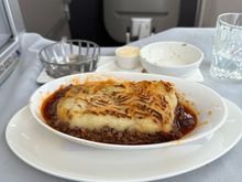 Shepherds pie main - Ok not too bad. Some veggies or something else would have been welcome.