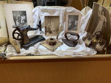 One of many displays in the hallway leading to the elevator.