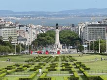 Lisbon from Parque Edward VII