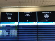 New screens at the beginning of A Concourse