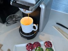 Great Nespresso machine in one our suites. Oddly, the other suite had your typical Hyatt Regency coffee maker.