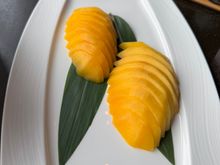 Sliced mangoes….