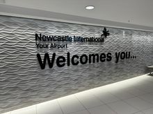 My favourite sign at Newcastle Airport