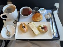 LIN-LHR afternoon tea