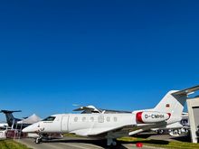 One of the smaller bizjets - Pilatus PC-24