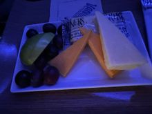 Fruit and Cheese Plate; Not a fan
