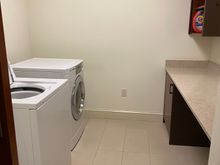 Laundry room with detergent