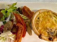 Vegetable quiche