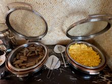 Lounge breakfast offerings