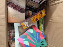 Box of snacks- I have mainly posted these down my boss as he had the crankies today 