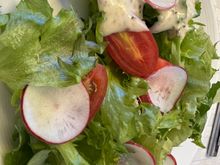 Salad course