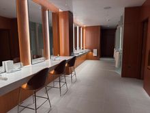 Men’s changing area in spa 