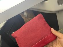 Did get an amenity kit on this sector. 