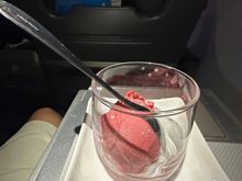 Sorbet or cheese plate 