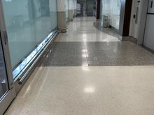 Hallway to NEXUS/GE door.