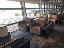 seating like this is along the length of the lounge