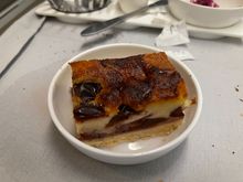 Plum Bakewell tart 
