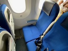 Legroom was...a bit tight.