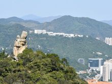 Ahmah Rock overlooking Shatin