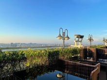 Panoramic terrace on 45th floor 