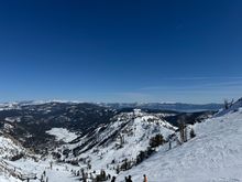 Lake views off of Headwall Express