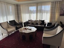 Ample seating area in living room