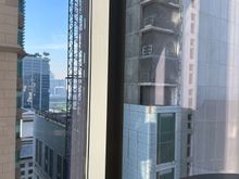 View at breakfast, not what it used to be.  