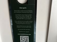 You can opt for no housekeeping 