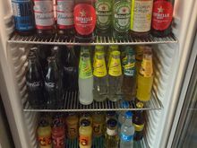 A lot of choice from the fridge 