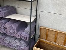 Towels are available at the pool