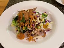 Five spice duck salad: My favorite dish there. Flavorful with spices, aromatics, and contrast with the light greens