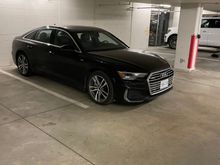 It looks like EHI Vancouver is buying the A6 from the same Audi dealer all the recent  A3s seem to come from. Spotted this at my local enterprise with the S line package. 
For those curious, EHI in the city have the CT5 in the fleet now too so it looks like the beloved Chrysler is getting phased out. 