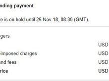 Original January 8/March 9 Fare Breakdown $890