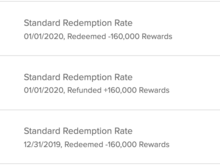 Marriott redemption, refund, and rebooking