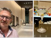 Back at the Al Safwa First Class lounge