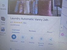Hot Wash laundry. It was always about 4 usd, including machine dry
