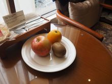 Fresh fruit in room