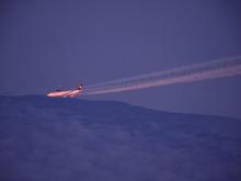 Lufthansa A340 over northern Russia taken from BA6 from NRT to LHR on 2014-11-22